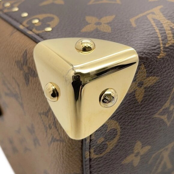 LOUIS VUITTON Speedy Trunk Size 25 Monogram/Monogram Reverse Canvas Noir M26181 - Picture 8 of 16